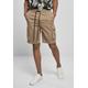 Stoffhose URBAN CLASSICS "Herren Drawstring Cargo Shorts" Gr. L, US-Größen, beige (darksand) Herren Hosen Stoffhosen