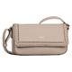Umhängetasche GABOR "Baguette bag" Gr. B/H/T: 25,5 cm x 14,5 cm x 7 cm, grau (taupe) Damen Taschen Handtaschen
