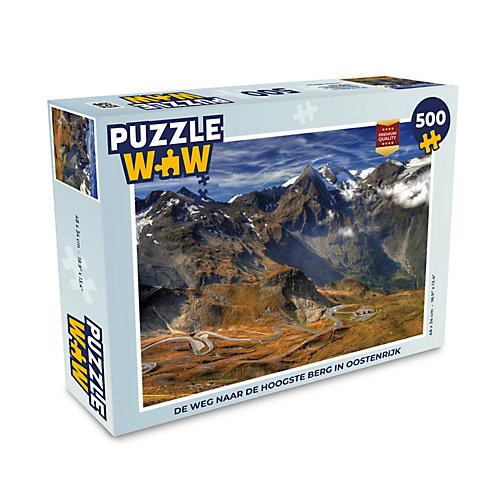 Puzzle 500 Teile - höchsten Berg - Weg - hoch - Landschaft