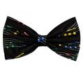 Colourful Music Notes Novelty Bow Tie