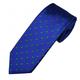 Ascot Blue & Green Polka Dot Silk Men's Designer Tie