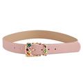 Begonia Pink Stone Jeans Belt