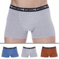 DIM 3-Pack Coton Stretch Boxer Briefs - Grey - Brown - Blue XXL