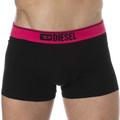 Diesel Denim Division Cotton Boxer Briefs - Black - Pink XS