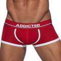 Addicted Basic Colors Cotton Trunks - Red S