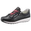 Sneaker ARA "OSAKA", Damen, Gr. 9 (43), blau (dunkelblau), Leder, sportlich, Schuhe Sneaker, Freizeitschuh, Halbschuh, Schnürschuh in bequemer Schuhweite G