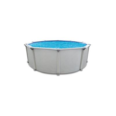 Aquarian Pools Fuzion Series 24 Feet x 52 Inch Round Above Ground Swimming Pool - 418