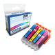 Remanufactured Colour Valuepack of 24XL (T2432-T2436) 5x High Capacity Colour Replacement Ink Cartridges for Epson Printers