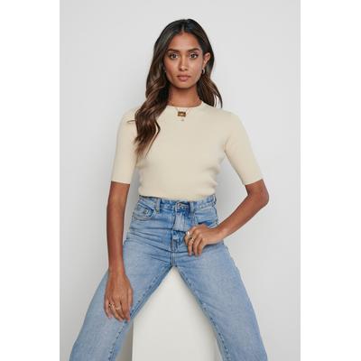 Jayla Knit Top - Beige