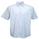 Fruit Of The Loom Mens Short Sleeve Poplin Shirt