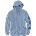 Carhartt Mens Polycotton Stretchable Sleeve Logo Hooded Sweatshirt Top M - Chest 38-40' (97-102cm)