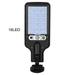 DTBPRQ Solar Street Lights Outdoor Led Super Bright Solar Light Dusk to Dawn IP65 Waterproof Motion Sensor Solar Powered Security Led Flood Light for Parking Lot Yard Garden Street Deck