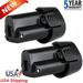 2 Pack 10.8V 3000mAh Battery Compatible with Makita BL1013 BL1014 194550-6 194551-4 195332-9 Li-ion 10.8V Battery