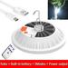 Kripyery 1 Set LED Bulb Lamp Solar Power Rechargeable ABS Household Emergency Light for Outdoor