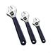 Allied 89076 6 8 & 10 in. Adjustable Wrench Set - 3 Piece