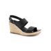 Women's Hartley Sandal by SoftWalk in Black (Size 8 N)