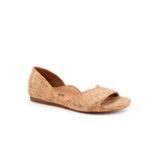 Women's Cypress Flat Sandal by SoftWalk in Natural Cork (Size 9 N)