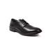 Wide Width Men's Metro Oxford Comfort Dress Shoes by Deer Stags in Black (Size 9 1/2 W)