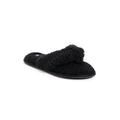 Women's Taryn Thong Slippers by MUK LUKS in Ebony (Size MEDIUM)