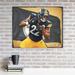 Najee Harris Pittsburgh Steelers 20" x 24" Canvas Giclee Print - Designed by Artist Brian Konnick
