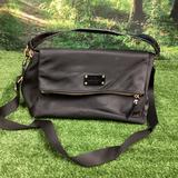 Kate Spade Bags | Kate Spade Black Nylon Fold Over Bag Purse | Color: Black | Size: 11.5x8.5
