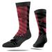 Strideline Arkansas Razorbacks Geo Block Crew Socks