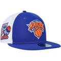 Men's New Era Blue York Knicks Pop Panels 9FIFTY Snapback Hat