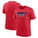 Men's Nike Heather Red St. Louis Cardinals Home Spin Tri-Blend T-Shirt