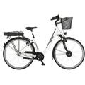 E-Bike FISCHER FAHRRAD "CITA ECU 2200 418" E-Bikes Gr. 44 cm, 28 Zoll (71,12 cm), weiß (mattweiß) E-Bikes