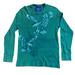 American Eagle Outfitters Shirts | American Eagle Outfitters Green Thermal Shirt | Color: Green/White | Size: Xl