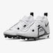 Nike Shoes | New Mens 7.5, 9, 11 Nike Alpha Menace Pro 3 Mid Molded Football/Lacrosse Cleats | Color: White | Size: Various