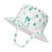 Tisoloow Baby Sun Hat UPF 50+ Sun Protection Cute Baby hats Wide Brim Summer Beach hat Toddler Sun Hats for Boys Girls Flower 2-4 T