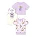 Little Star Organic Toddler Girl 3Pc Tops 12M-5T