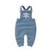 Qufokar Carters Baby Hat Girls Large Baby Knit Romper Cotton Sleeveless Boy Girl Snow Sweater Clothes Baby Jumpsuit 1 Piece Outfits