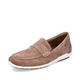 Rieker Herren Slipper 09050, Männer Slip On,Schuhe,Businessschuhe,Anzugschuhe,elegant,Office,büro,Freizeit,Slipper,Mokassins,beige (64),42 EU / 8 UK