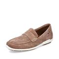 Rieker Herren Slipper 09050, Männer Slip On,Slip-ons,Slides,Loafer,College,Schuhe,Businessschuhe,beige (64),45 EU / 10.5 UK