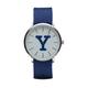 Navy Yale Bulldogs Stitch Nylon Strap Watch