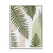 Stupell Industries land Nature Fern Leaves Giclee Art By Ziwei Li 14.0 H x 11.0 W x 1.5 D in brown in White;green | 14" H x 11" W x 1.5" D | Wayfair