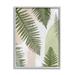 Stupell Industries land Nature Fern Leaves Giclee Art By Ziwei Li 20.0 H x 16.0 W x 1.5 D in brown in White;green | 20" H x 16" W x 1.5" D | Wayfair