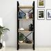 East Urban Home Duwayne 59.06" H x 21.26" W Metal Etagere Bookcase in Black | 59.06 H x 21.26 W x 12.6 D in | Wayfair