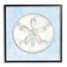 Stupell Industries Sand Dollar Aquatic Waves Pattern Giclee Art By Diannart Canvas in Blue/Gray | 24 H x 24 W x 1.5 D in | Wayfair as-736_fr_24x24