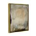 Stupell Industries Beige Abstract Scribble Composition Giclee Art By Kippi Leonard Wood in Brown/Gray | 21 H x 17 W x 1.7 D in | Wayfair