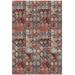 Gray/Red 79 x 39 x 0.31 in Area Rug - East Urban Home Joana Abstract Machine Woven Area Rug in Red/Anthracite | 79 H x 39 W x 0.31 D in | Wayfair