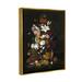 Stupell Industries Traditional Floral Goblet Still Life Framed Giclee Art By Stellar Design Studio Canvas in Black/Brown/Green | Wayfair