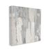 Stupell Industries Grey Brushed Abstract Arrangement Canvas Wall Art By Sally Swatland Canvas in Brown/Gray | 30 H x 30 W x 1.5 D in | Wayfair