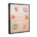 The Holiday Aisle® Those Who Bake Holiday Cookies by Lil' Rue - Floater Frame Textual Art on Canvas in Brown | 21 H x 17 W x 1.7 D in | Wayfair