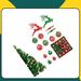 The Holiday Aisle® 38 Piece Plastic Shatterproof Christmas Holiday Shaped Ornament Set Plastic in Green/Red | 4.37 H x 4.37 W x 0.2 D in | Wayfair