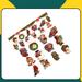 The Holiday Aisle® Holiday Shaped Ornament Wood in Brown/Green/Red | 3.39 H x 2.36 W x 0.2 D in | Wayfair BD534A81409640098327CED6BEFB8190