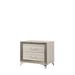 Brayden Studio® Bayron 2 - Drawer Nightstand in Beige Wood in Brown | 40 H x 21 W x 17 D in | Wayfair 44E219CA00EF49C4B8572EDC52939F20