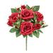 Primrue Roses Stems Silk/Polyester/Fabric in Red | 13 H x 8 W x 8 D in | Wayfair 37D34B5992494396B9BE90775CB01E52